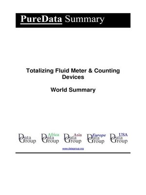 cover image of Totalizing Fluid Meter & Counting Devices World Summary
